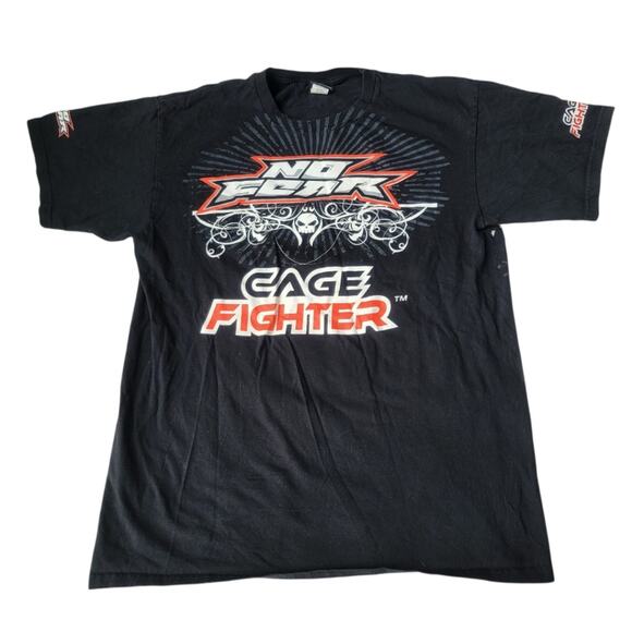 No Fear Men's Cage Fighter Tshirt Size Large - Picture 1 of 3